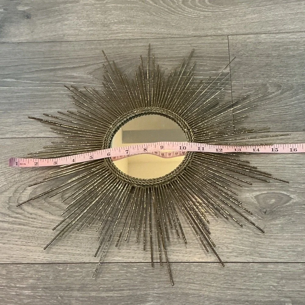 Pier 1 Gold Burst Mirror 16